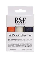 Handmade Paints - Professional Oil Pigment Stick, Trial Set of 3 19ml