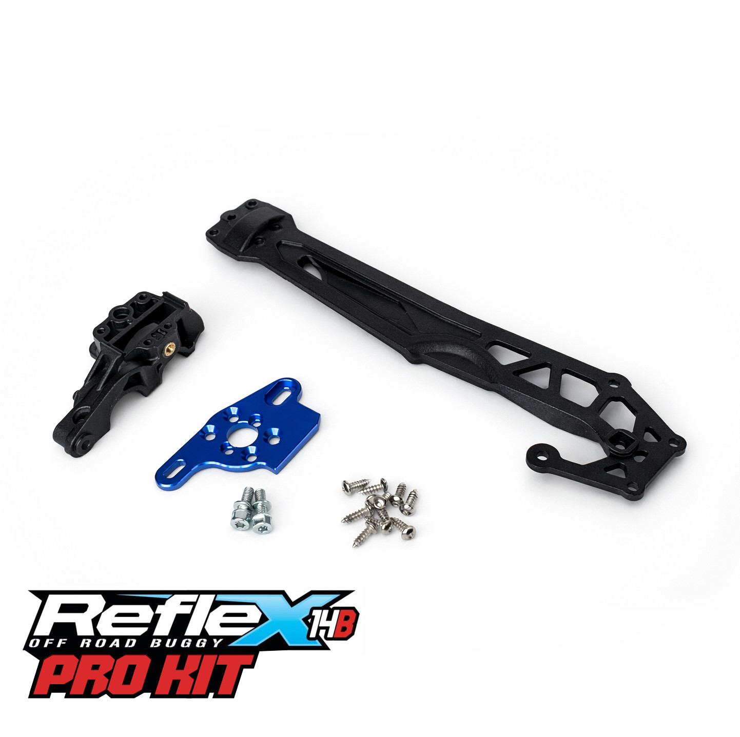 Reflex 14B PRO KIT châssis de compétition 1/14 en matériaux composites