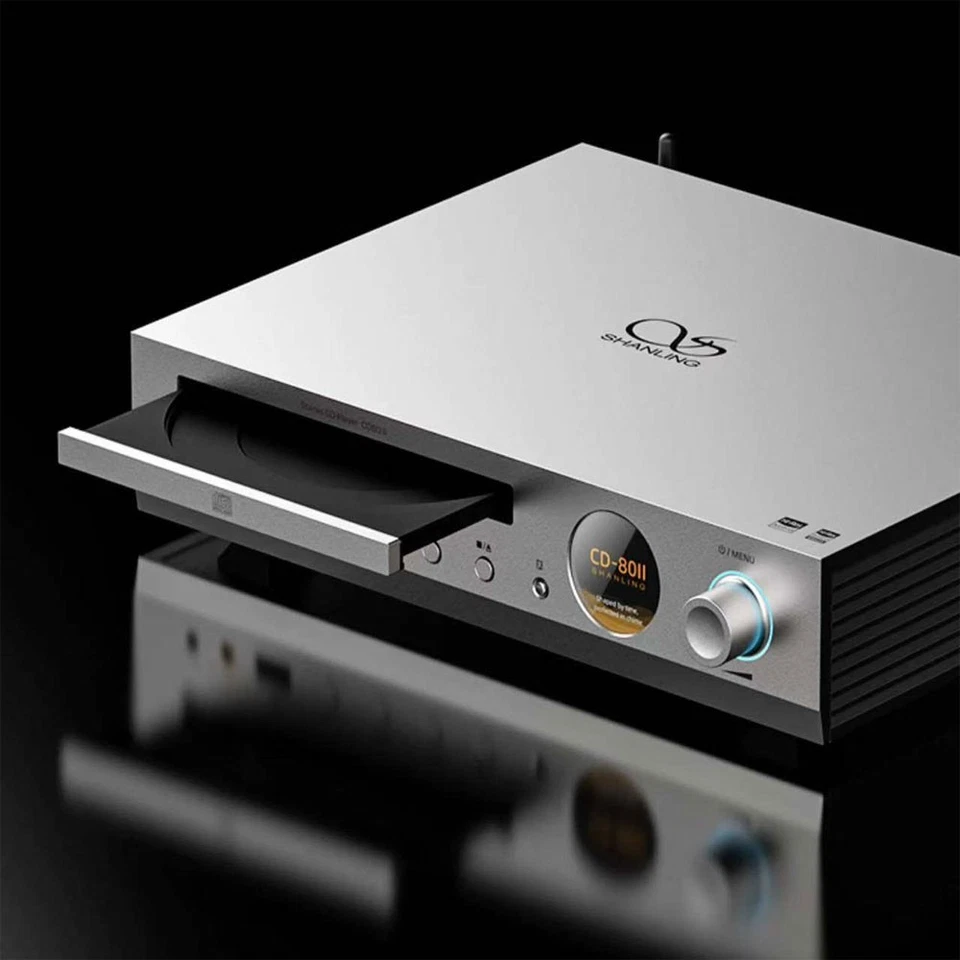 SHANLING Silvery CD80II Desktop HiFi CD Player HD850 Core CS43198 DAC 2xSGM8262 - Image 2 of 4