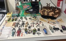 GI Joe Vintage Lot Huge Figures Tanks Some Un...