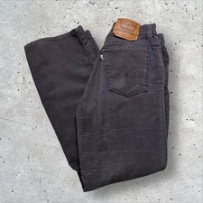 Vintage Levi  s 517 Boot Cut Gray Corduroy Jeans Juniors 7 JR Western Casual