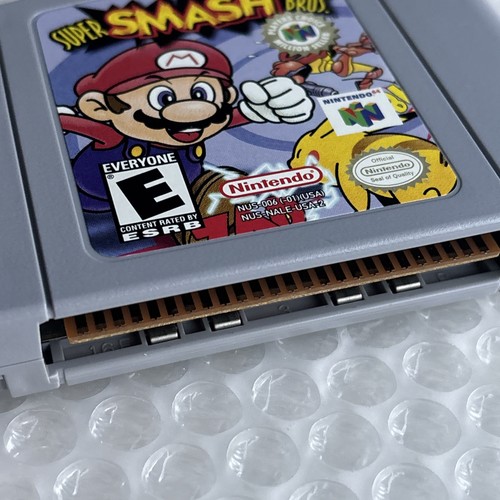 Super Smash Bros Nintendo 64 N64 Completo En Caja CIB Auténtico Juego Variante Rara - Imagen 15 de 20