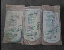 Western Electric Spring Cord Standard Blue, Beige, & Black