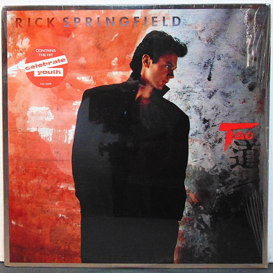 Rick Springfield - Tao - 1985 RCA  AJL1-5370 Rock Vinyl LP Record NOS SEALED - Image 4 of 4