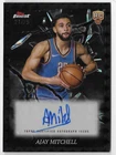 AJAY MITCHELL 2025 TOPPS FINEST ROOKIE AUTO AUTOGRAPH RC CARD #21/25!