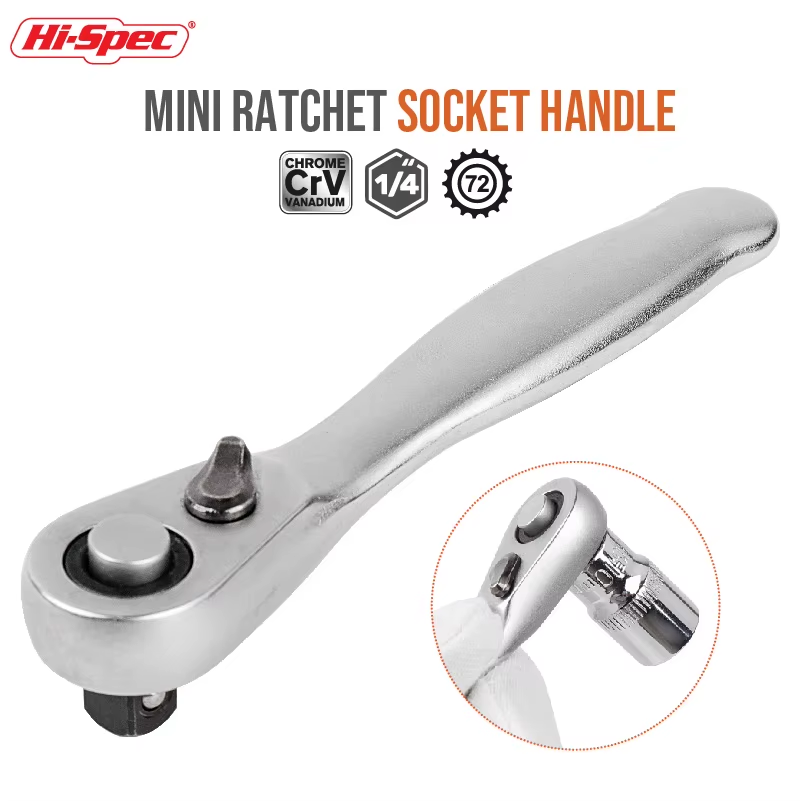 Mini 1/4 Inch Double Ended Quick Socket Ratchet Wrench Socket ...