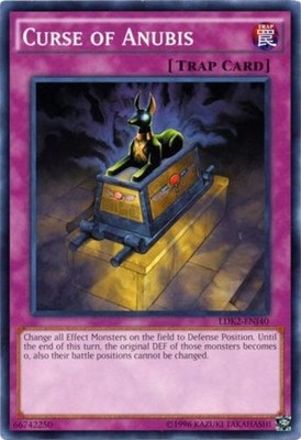 Curse of Anubis - LDK2-ENJ40 - Common - Unlimited Edition - Moderately Played