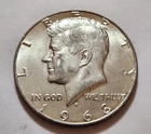 1968‑D Kennedy Half • 40% Silver • Good Luster • X117