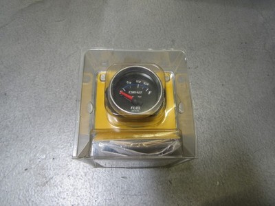 Auto Meter 6115 Cobalt Electric Fuel Level Gauge 2-1/16'' 75 ohm Empty: 8-12 Full