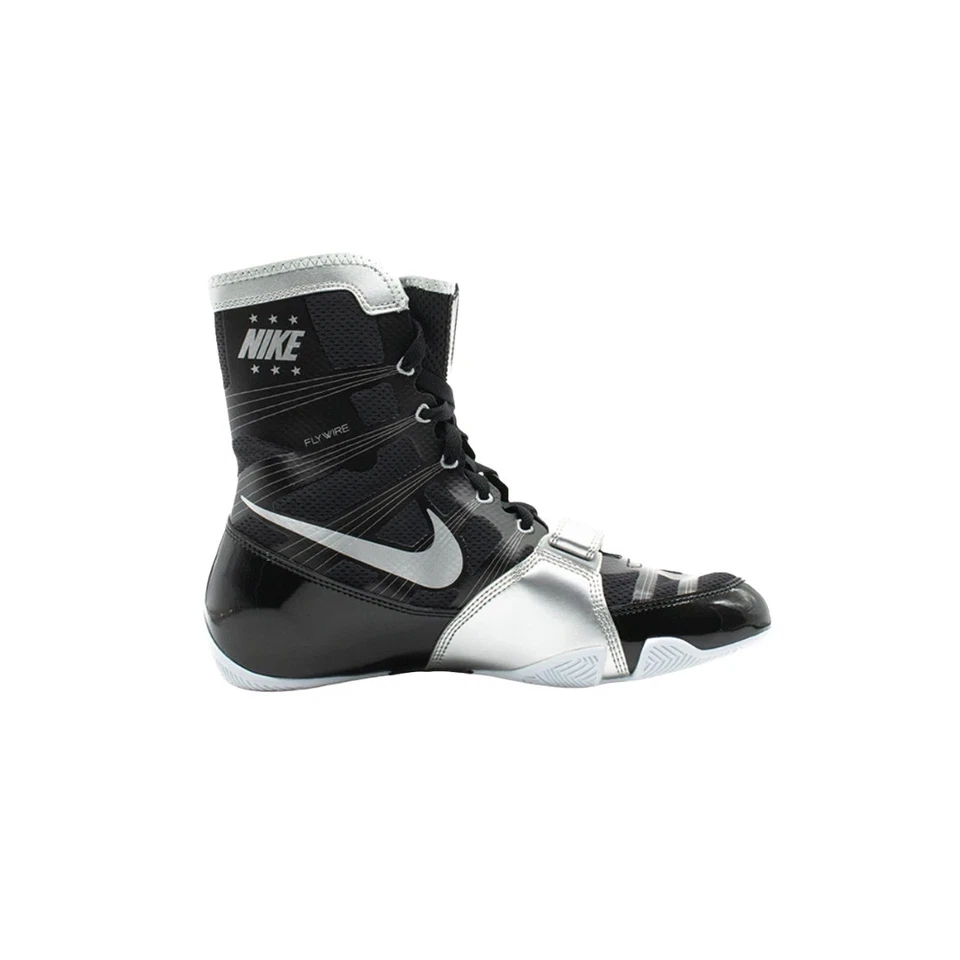 Zapatos de Boxeo Estilo HyperKO Totalmente Personalizados Malla Soporte Tobillo Alto, Entrenamiento Lucha Foto 2 de 4