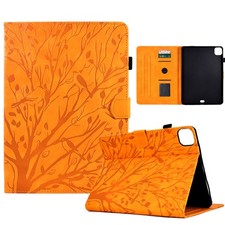 For iPad A16 11th/10th Gen/Pro 11/Air 11 Case Embossed PU Leather Stand Cover