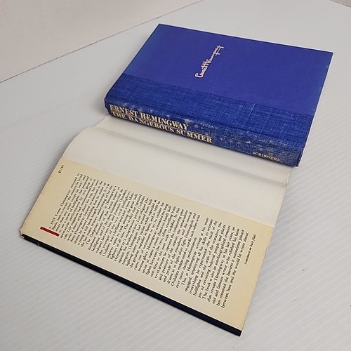 The Dangerous Summer Ernest Hemingway 1st Edition Hardcover Scribner 1985 - Picture 4 of 21