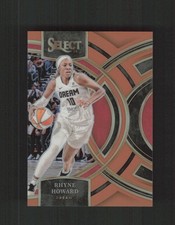 2024 Panini Select WNBA #140 Rhyne Howard Prizms Orange #/125
