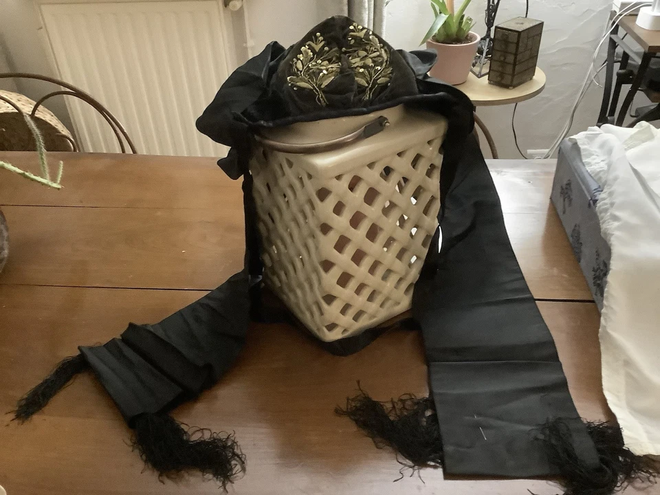 Coiffe Ancienne Alsacienne Enfant. ALSACE art Populaire Bonnet  - Photo 2/2