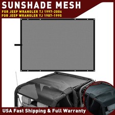 For Wrangler Jeep Tj Yj Classic Bikini Roof Mesh Anti-uv Sun Protector For Wrangler Jeep Tj Yj Classic Bikini Roof Mesh Anti-uv Sun Protector