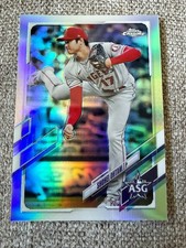 2021 Topps Chrome Update Shohei Ohtani All-Star Game #ASG-4 Los Angeles Angels
