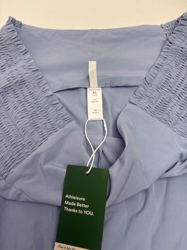 NWT Halara Wide Leg Ruffle Pants Blue Size XL - Picture 6 of 15