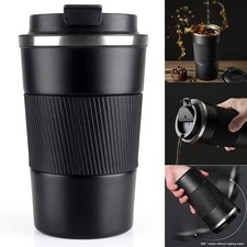 510ml Stainless Steel Leakproof Insulated Thermal Travel Coffee Mug Cup Flask