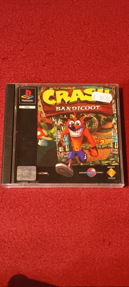 Crash Bandicoot - Jeux Vidéo Sony PS1 / Playstation 1 - VF / PAL - Photo 1/3