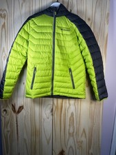Columbia Omni-Heat Insulated Lightweight Puffer Jacket Green Gray kid  s L