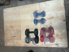 Everlast 12kg Dumbbell Set 1kg 2kg 3kg Weights Fitness Gym Home Workout lifting