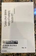 GE/Interlogix NX-650N,  60-362N-10 Wireless Window Sensor w/ wired contact