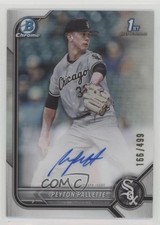 2022 Bowman Draft Chrome Pick Refractor /499 Peyton Pallette #CDA-PP Auto 01ck