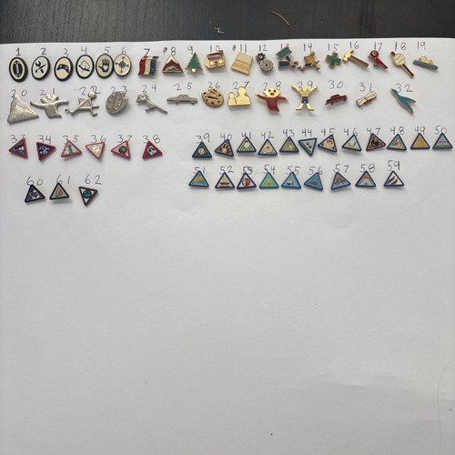Cub Scout BSA Retired Webelos Activity Pin - Variety Available (per item price)