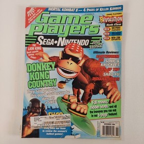 VTG 1994 Game Players Magazine Sega Nintendo Lot of 9 Video Game Review Guides