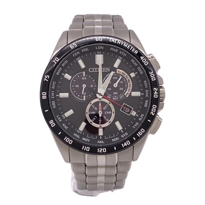 CITIZEN E660−S119936 電波ソーラー腕時計 CITIZEN E660-S119936 Wristwatch Authentic Works Men 9912 for