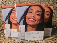 3x Jane Iredale Primed for More Brightening Face Primer 7ml/0.24 oz Mini Size