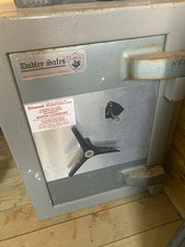 Dudley Safes Ludlow Large Grey Money Safe Key Lock Shelf 30min Fire Rated