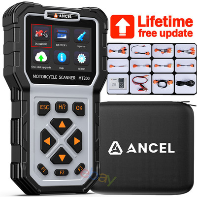ATV Motorcycle Diagnostic Tool OBD2 Scanner Fit For BMW Honda KAWASAKI KTM PGO
