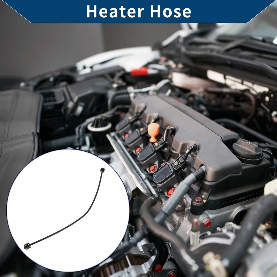 Heater Hose for PEUGEOT 206 1.4 1998-2012 No.1323Y2 Rubber Black 1 Pc - Изображение 2 из 4