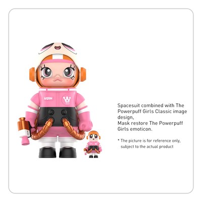 POP MART MEGA Collection 400%+100% SPACE MOLLY THE POWERPUFF