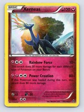 Xerneas 107/162 Holo Rare BREAKthrough Pokemon MP