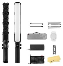 ZHIYUN V60 Video Light Stick Wand Combo, 60W LED Handheld Photography Lighting