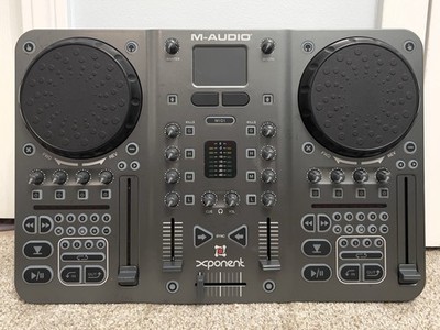 M-Audio Xponent Double Deck DJ Controller Loop/Sampler USB Built-in Mixer