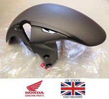 HONDA CB125R CB300R FRONT MUDGUARD FENDER BLACK 2018 - 2026  * GENUINE NEW *