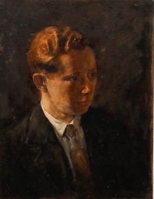 George Weissbort (1928-2013) - Öl, Porträt Von Benjamin Britten.