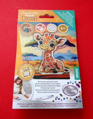Crystal Art Buddies Steckfigur Sammelfigur GIRAFFE