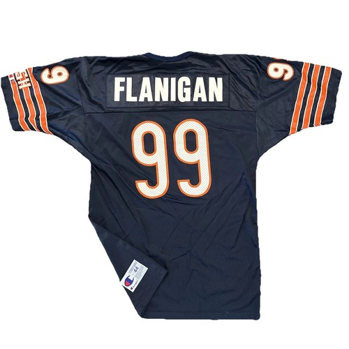 Chicago Bears Flanigan jersey Champion size 44 large blue