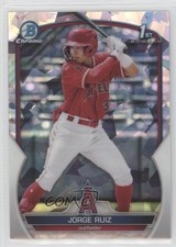 2023 Bowman Chrome Prospects Atomic Refractor Jorge Ruiz #BCP-123 6ns