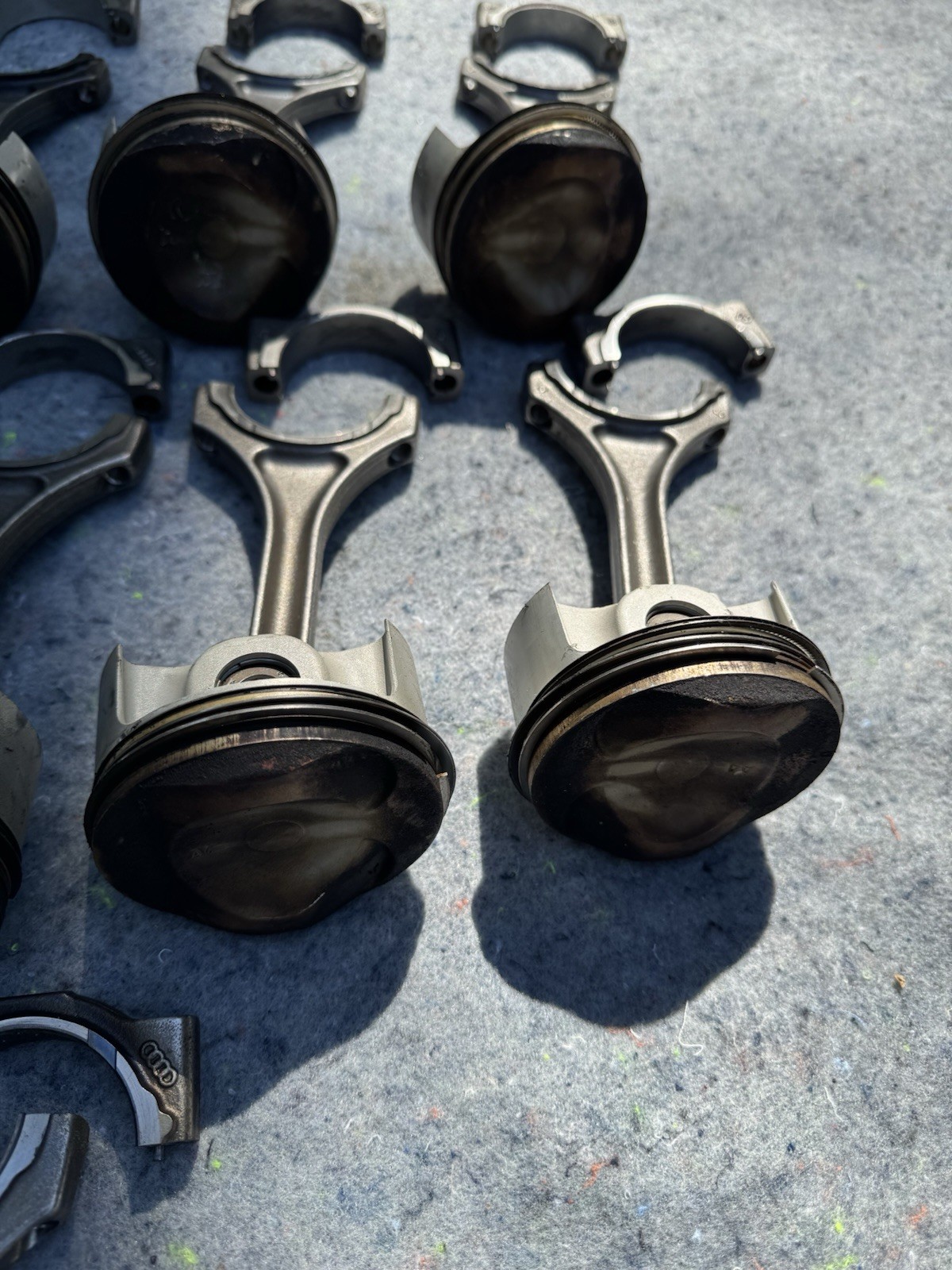 10 Piston connecting rod left Audi R8 4S 5.2 V10 Lamborghini Huracan EVO STO