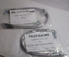 Valex Racing Brake Lines Front & Rear Sets for 1996-2000 Honda Civic Set of 4