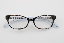 KATE SPADE RAINEY XP8 BLUE HAVANA EYEGLASSES FRAMES WOMEN 50-16-140