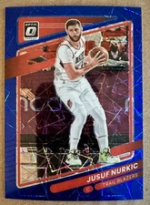 2021-22 Donruss Optic Basketball Blue Laser Prizm - Jusuf Nurkic Trail Blazers