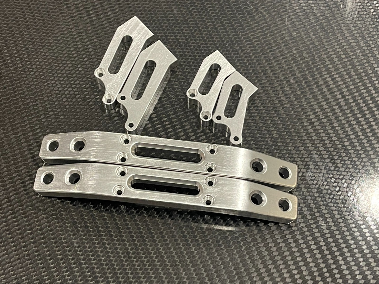 HD Aluminum F&R Bumper for Traxxas E-maxx  EMaxx Silver