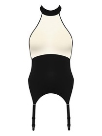 New Maison Close Pure Tentation Bodysuit With Suspenders XS 1