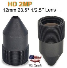 12mm 2MP 23.5 Degrees pinhole lens IR MTV Lense for both 1/3" and 1/4"CCD Camera